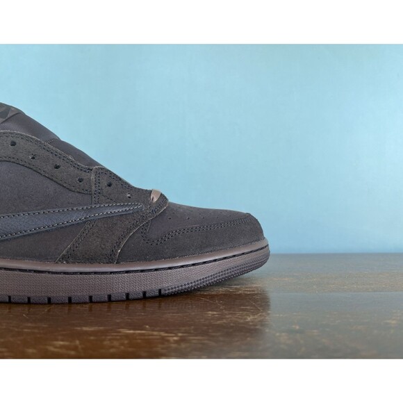 Air Jordan 1 Low Retro OG SP Travis Scott Velvet Brown Men's Size 14 DM7866-202 - Picture 5 of 12